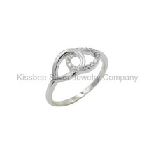 Fashion Sterling Silver Jewelry CZ Ring (KR3069)